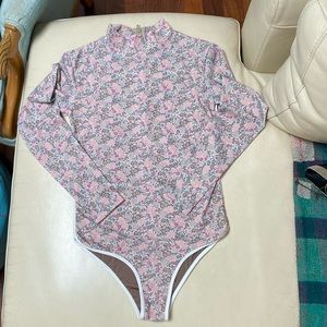 Acacia Ehukai rash guard/ bodysuit in Meadow L